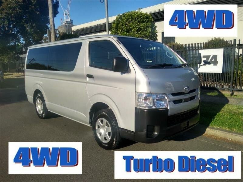 2018 Toyota HiAce KDH201R LWB Silver 4 Speed Automatic Van