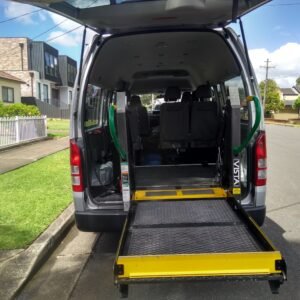 Toyota Hiace 2010 High Roof SLWB Automatic transmission, 7 Seater with wheelchair lifter!!